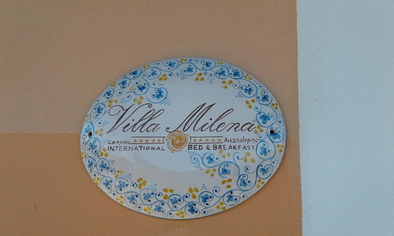 B&B Villa Milena Ариано-Ирпино Экстерьер фото